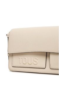 Tous - TOUS Torebka Back To Basics 2002381501 Beżowy. Kolor: beżowy. Materiał: skórzane #4