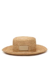 Kapelusz Emporio Armani. Kolor: beżowy #1