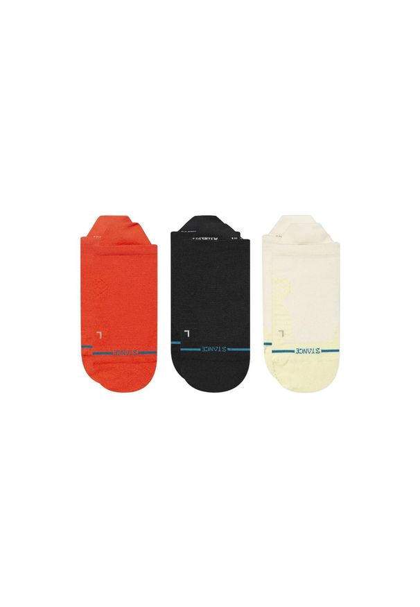 Skarpety do biegania damskie Stance Ecliptic Ultra Tab 3 Pack. Kolor: pomarańczowy