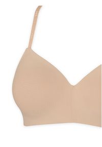 YSABEL MORA - Ysabel Mora Biustonosz push-up 10011 Beżowy. Kolor: beżowy. Materiał: syntetyk. Rodzaj stanika: push-up #4