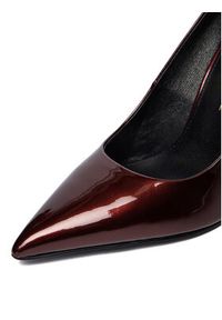 Eva Minge Szpilki EO-ESME-808-Y5P Bordowy. Kolor: czerwony. Materiał: syntetyk, skóra. Obcas: na szpilce #6