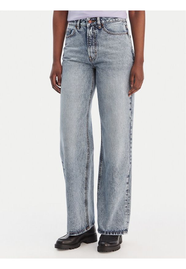 Hugo - HUGO Jeansy 50556481 Niebieski Regular Fit. Kolor: niebieski