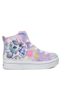 skechers - Sneakersy Skechers. Kolor: fioletowy