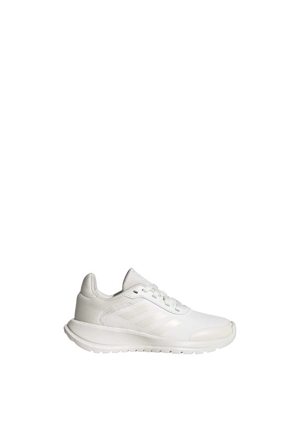 Adidas - Tensaur Run Shoes. Kolor: biały. Materiał: materiał. Sport: bieganie