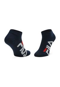 Fila Zestaw 3 par wysokich skarpet dziecięcych Calza Invisibile F8199/3 Granatowy. Kolor: niebieski. Materiał: materiał #2