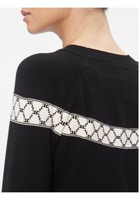 Elisabetta Franchi Sweter MK-39Q-31E2-V280 Czarny Regular Fit. Kolor: czarny. Materiał: wiskoza #3