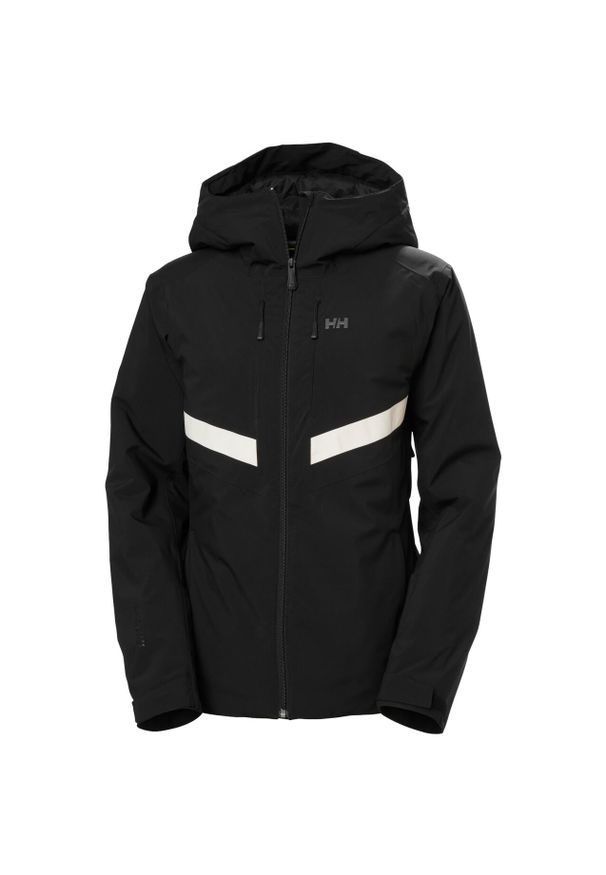 Damska kurtka narciarska z kapturem Helly Hansen Edge 3.0. Typ kołnierza: kaptur. Kolor: czarny. Sezon: zima. Sport: narciarstwo