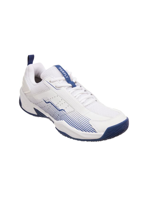 PERFLY - Buty do badmintona męskie Perfly BS Perform 590. Kolor: pomarańczowy, biały, wielokolorowy