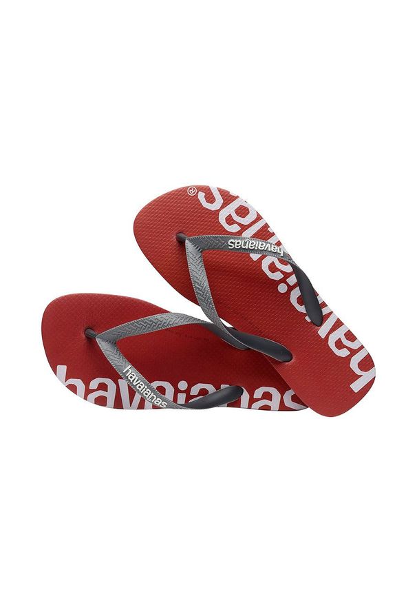 Havaianas - Japonki. Kolor: czerwony. Obcas: na obcasie. Wysokość obcasa: niski