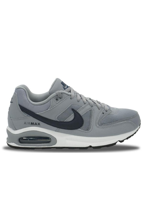 Buty do chodzenia męskie Nike Air Max Command. Zapięcie: sznurówki. Kolor: szary. Materiał: materiał, syntetyk, tkanina. Szerokość cholewki: normalna. Model: Nike Air Max. Sport: turystyka piesza