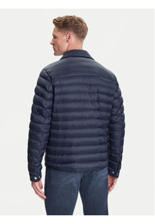 BOSS Kurtka przejściowa H-Dahanso 50540456 Granatowy Regular Fit. Kolor: niebieski. Materiał: syntetyk
