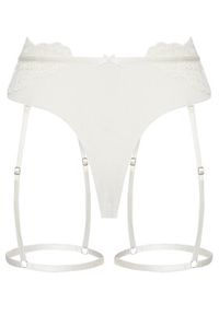 Hunkemöller Stringi 302384 Écru. Kolor: kremowy. Materiał: syntetyk #7