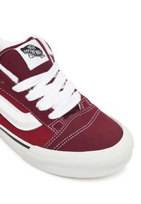 Vans Tenisówki Knu Skool VN000D22BRD1 Bordowy. Kolor: czerwony. Materiał: zamsz, skóra #6