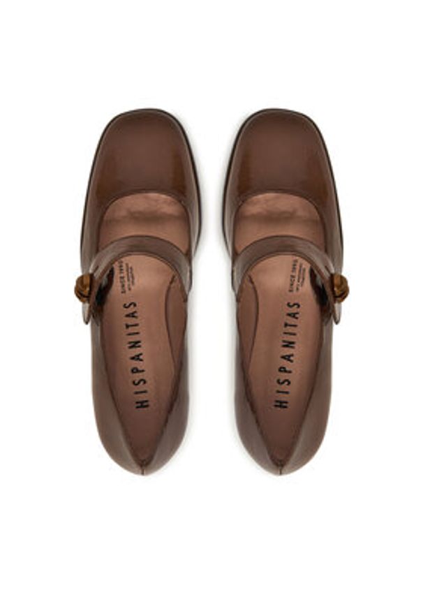Hispanitas Czółenka HI254305 Brązowy. Kolor: brązowy. Materiał: skóra