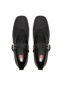 Tommy Jeans Baleriny Tjw Ballerina Buckle EN0EN03019 Czarny. Kolor: czarny. Materiał: skóra #4