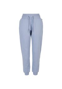 Damski kombinezon do joggingu z wysokim stanem Urban Classics Organic. Stan: podwyższony. Kolor: niebieski. Materiał: dresówka. Długość: długie. Sport: bieganie #1