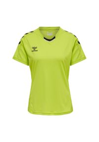 Koszulka sportowa z krótkim rękawem damska Hummel Core XK Poly Jersey S/S Woman. Kolor: zielony. Materiał: jersey. Długość rękawa: krótki rękaw. Długość: krótkie #1
