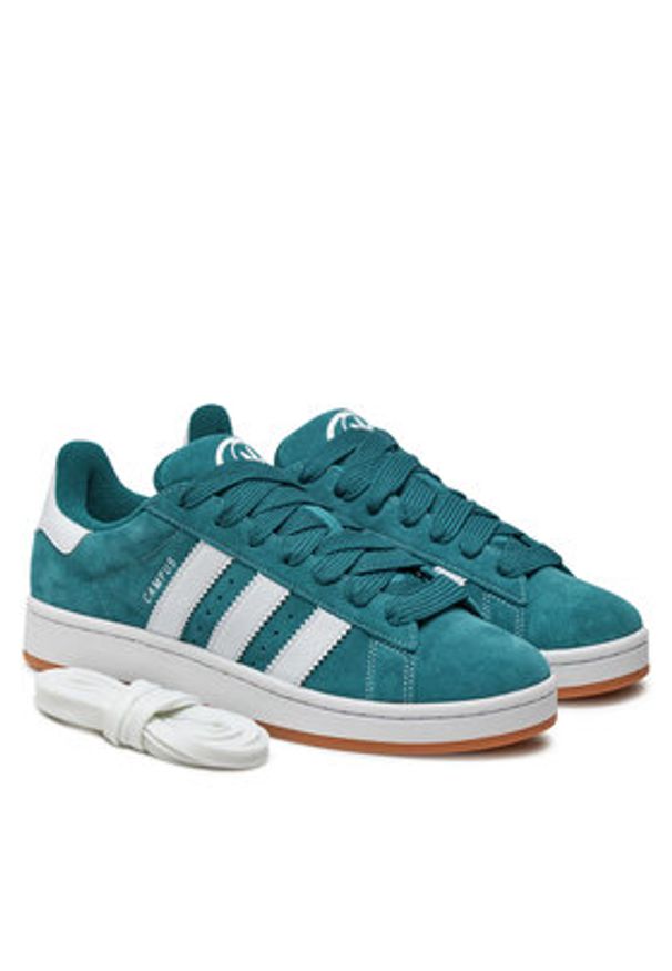 Adidas - adidas Sneakersy Campus 00s ID1437 Turkusowy. Kolor: turkusowy. Materiał: zamsz, skóra. Model: Adidas Campus