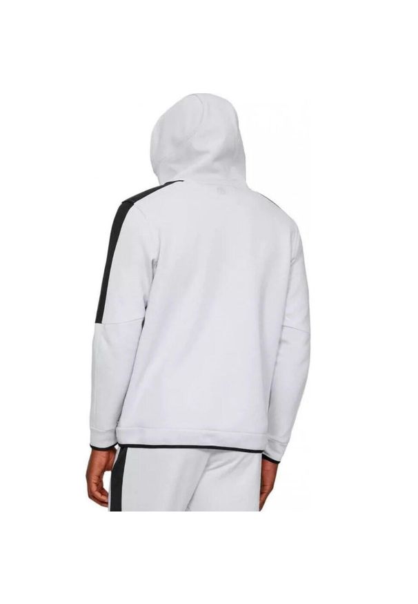 Bluza treningowa męska Under Armour Athlete Recovery. Kolor: szary. Materiał: poliester, bawełna. Sport: fitness