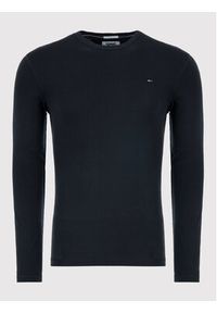 Tommy Jeans Longsleeve DM0DM04409 Czarny Slim Fit. Kolor: czarny. Materiał: bawełna. Długość rękawa: długi rękaw #6