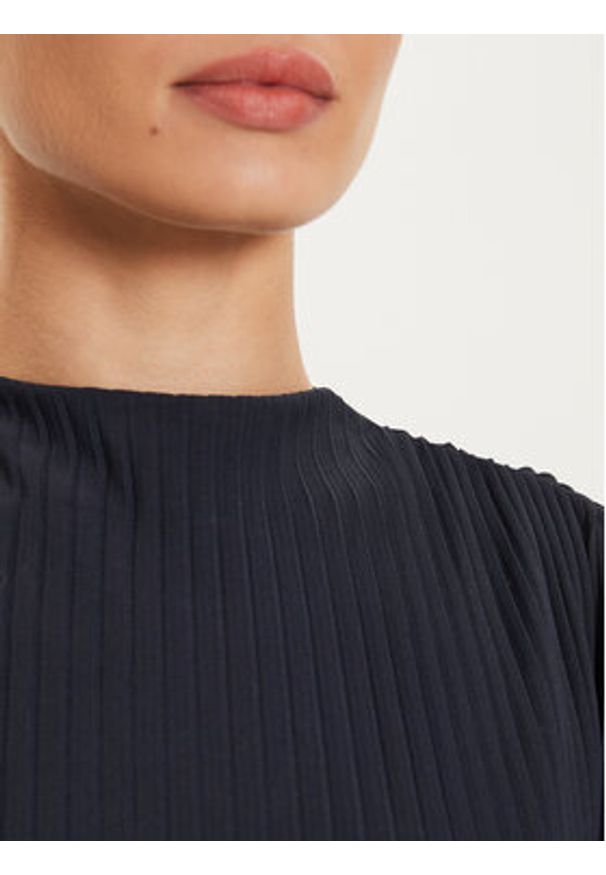 Max Mara Leisure Sukienka codzienna Faraone 2426626067 Granatowy Relaxed Fit. Okazja: na co dzień. Kolor: niebieski. Materiał: syntetyk. Typ sukienki: proste. Styl: casual