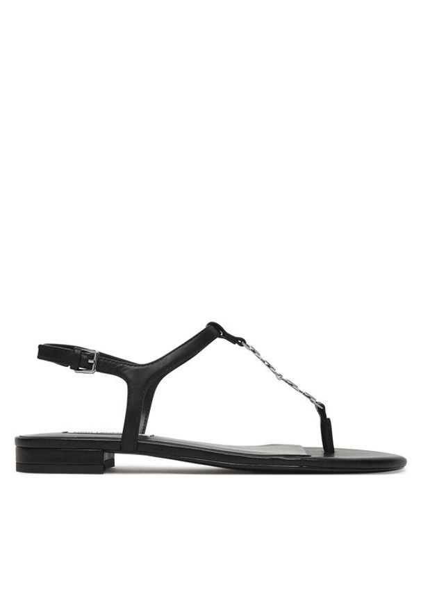 Karl Lagerfeld - KARL LAGERFELD Sandały KL82516 Czarny. Kolor: czarny. Materiał: skóra