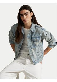 Polo Ralph Lauren Kurtka jeansowa 211969393001 Niebieski Regular Fit. Typ kołnierza: polo. Kolor: niebieski. Materiał: bawełna #6