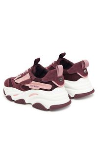 Steve Madden Sneakersy SM11004652 Bordowy. Kolor: czerwony. Materiał: skóra #4