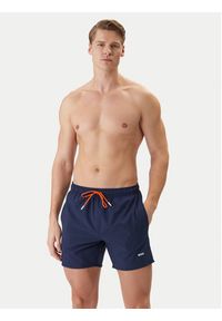 BOSS Szorty kąpielowe Tio 50491601 Granatowy Regular Fit. Kolor: niebieski. Materiał: syntetyk #2