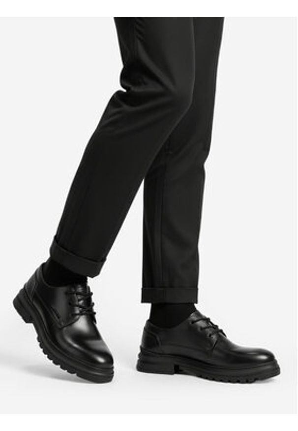 G-Star RAW - G-Star Raw Półbuty CEO-SINNER-04 MI08 Czarny. Kolor: czarny. Materiał: skóra