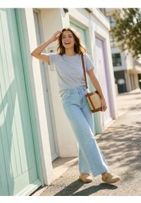 Sinsay - Bawełniana koszulka - szary. Kolor: szary. Materiał: bawełna #1