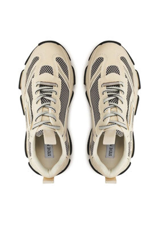 Steve Madden Sneakersy Possession-E SM19000033 Beżowy. Kolor: beżowy. Materiał: skóra