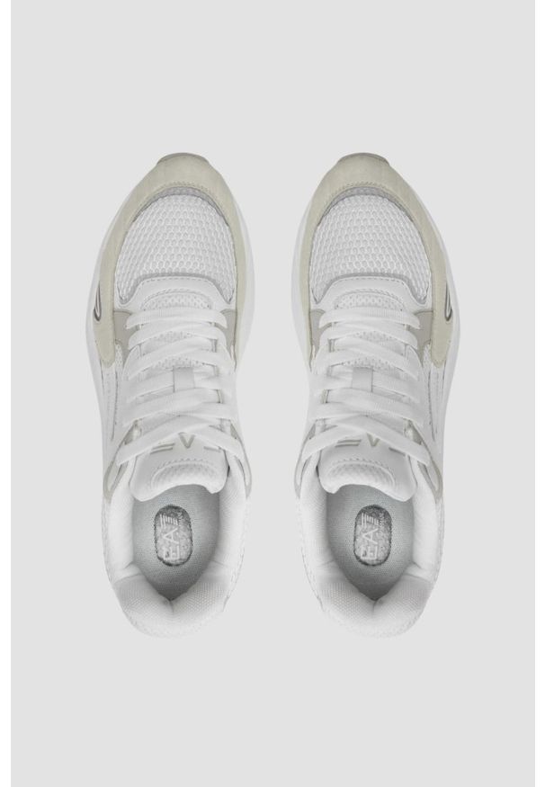 EA7 Emporio Armani - EA7 Białe sneakersy, Rozmiar 43 1/3. Kolor: biały