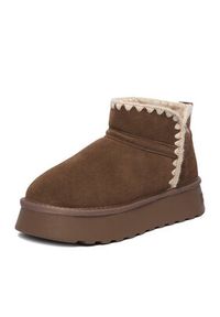 Badura Śniegowce EO-ANDI-TS6295-01 Brązowy. Kolor: brązowy. Materiał: zamsz, skóra #3