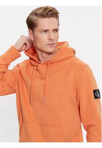 Calvin Klein Jeans Bluza J30J323430 Pomarańczowy Regular Fit. Kolor: pomarańczowy. Materiał: bawełna #2