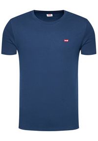 Levi's® T-Shirt The Original 56605-0017 Granatowy Regular Fit. Kolor: niebieski. Materiał: bawełna