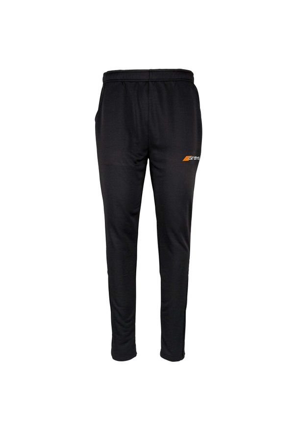 GRAYS - Damskie spodnie dresowe Grays Hockey TRS Questa. Kolor: czarny. Materiał: dresówka. Sport: fitness