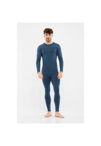 Viking - Bielizna męska VIKING Gary Set Bamboo. Kolor: niebieski. Materiał: dresówka #1