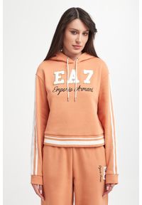 EA7 Emporio Armani - Bluza damska z kapturem EA7 EMPORIO ARMANI. Typ kołnierza: kaptur