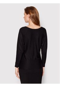 Guess Sweter Adele W2YR34 Z2V62 Czarny Regular Fit. Kolor: czarny. Materiał: wiskoza
