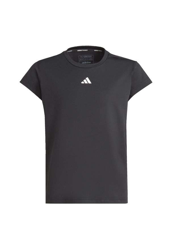 Adidas - Training AEROREADY 3-Stripes Tee. Kolor: biały, wielokolorowy, czarny, szary. Materiał: materiał