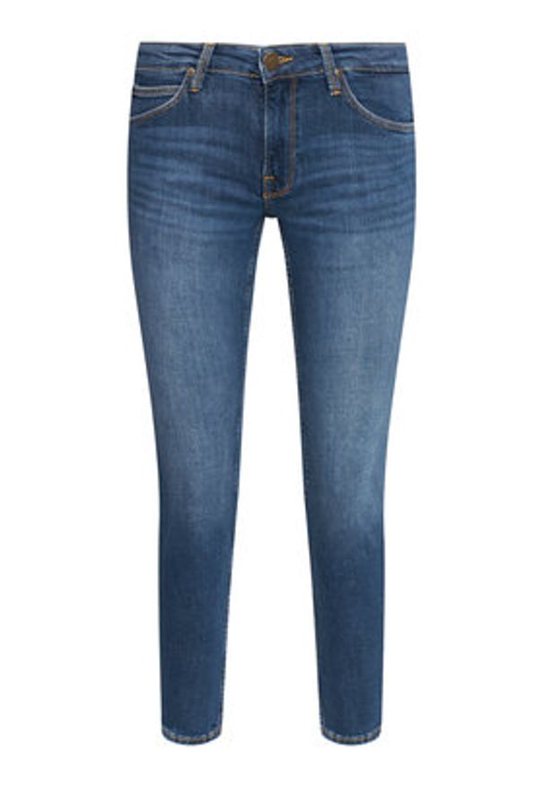 Lee Jeansy Scarlett L526QDTN 112111825 Granatowy Skinny Fit. Kolor: niebieski