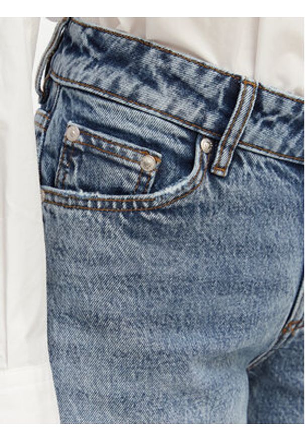 Hugo - HUGO Jeansy Geredith 1 50556985 Niebieski Wide Leg. Kolor: niebieski