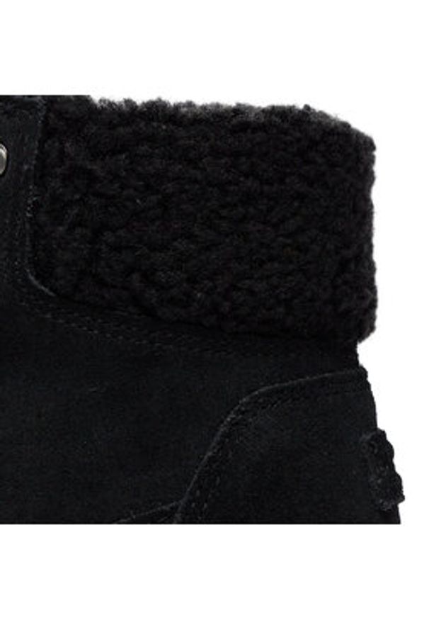 skechers - Skechers Trzewiki Glacial Ultra Woodlands 16677/BBK Czarny. Kolor: czarny. Materiał: materiał