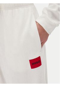 Hugo - HUGO Spodnie dresowe Neve_Pants 50531692 Écru Relaxed Fit. Materiał: bawełna, syntetyk #3