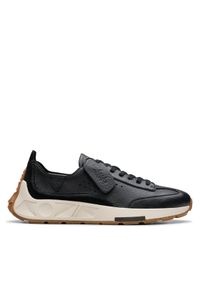 Clarks Sneakersy Craft Speed 26178905 Czarny. Kolor: czarny. Materiał: skóra