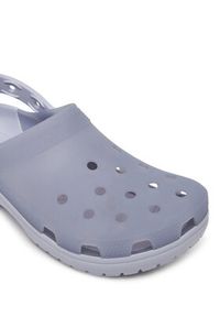 Crocs Klapki Classic Frosted Clog 210928 Fioletowy. Kolor: fioletowy
