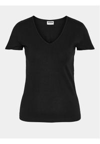 Noisy may - Noisy May T-Shirt Katinka 27028797 Czarny Tight Fit. Kolor: czarny. Materiał: bawełna