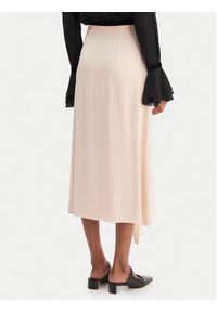 BOSS Spódnica midi Vemuth 50552076 Różowy Regular Fit. Kolor: różowy. Materiał: wiskoza #4