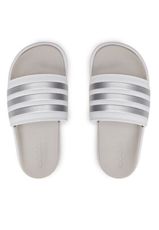 Adidas - adidas Klapki adilette Platform Slides IE9703 Biały. Kolor: biały. Materiał: syntetyk. Obcas: na platformie